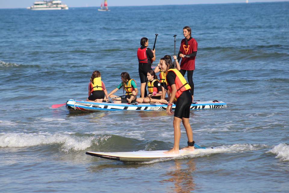 Alquilar tabla de paddle surf y remo - 18 Nudos Surf Club